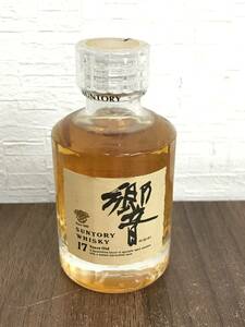 H1044 SUNTORY WHISKY Hibiki 17 Years Old サントリー ウイスキー 『響』 17年 ミニボトル 50ml 43% 国産 古酒 未開栓 