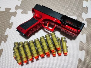 ベルトリンク ナーフ G18？　吸盤 スポンジ弾