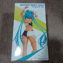 新品 未開封 初音ミクレーシングVer. レーシングミク 2023 Tropical Ver. フィギュア 初音ミクレーシング レーシング 初音ミク BANDAI_画像2