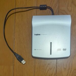 LDV-P8U2LSV ロジテック Logitec DVDドライブ 外付け USB シルバー LDV-P8U2L