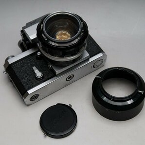 【青宝】040707ニコン NikonF フォトミックFTN+55ｍｍ F1.2レンズ 動作未確認 （2580199-1/136） の画像4