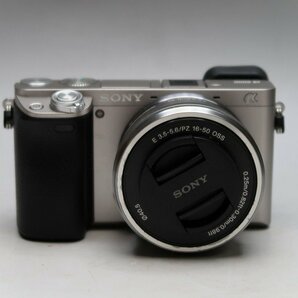 【青宝】040713ソニー SONY a6000 ILCE-6000 ミラーレス一眼カメラ レンズ2本 SELP1650 SEL18200 （2590825-5/211）の画像2