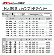 数量限定 〈SUNFLAG〉ハイソフトドライバー普通　+1× 75　No.666_画像3