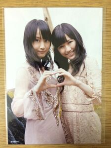 AKB48 店舗特典 風は吹いている 新星堂特典 生写真 柏木由紀 渡辺麻友
