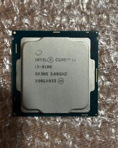 Intel Core i3-8100 3.60GHz/6M キャッシュ/動作品/PCパーツ