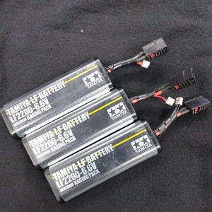  Tamiya life battery LF2200-6.6V RACING PACK LF BATTERY 3 pcs set TAMIYA Li-Fe racing pack tami tea retamigla