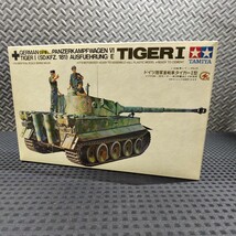 タミヤ 1/35 モーターライズ ドイツ 陸軍重戦車 タイガー1型 小鹿TAMIYA TIGER1 GERMAN PANZERKAMPFWAGEN 難アリキット_画像1