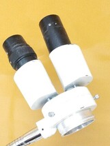 (1円スタート！) フレキシブルマイクロスコープ 双眼実体顕微鏡 メーカー不明 歯科技工 動作良好 M0123T_画像2