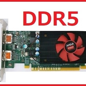 グラフィックカード AMD Radeon R5 430 DDR5 2GB ロープロファイル Displayport PCI Express x8 グラフィック グラボ 安い 1161A t-の画像1