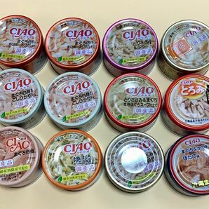 猫　キャットフード　いなば　チャオ缶　12缶　　ciao チャオ　缶詰　国産品　②