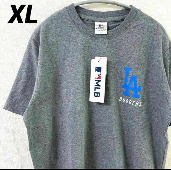 MLB ロサンゼルス　ドジャース Tシャツ 半袖　XL 大谷翔平　グレー