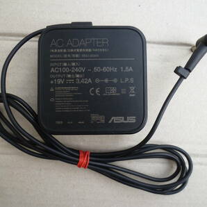 ACアダプター ASUS EXA1203XH 19V 3.42A ノート パソコン PC 中古 動作確認済の画像1