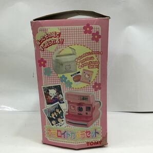 （C8）【同梱可】1スター ハローキティ ポラロイドカメラ トミー Hello Kitty ポラロイド ピンク おもちゃの画像9