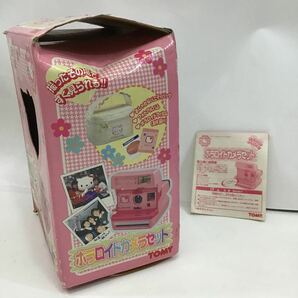 （C8）【同梱可】1スター ハローキティ ポラロイドカメラ トミー Hello Kitty ポラロイド ピンク おもちゃの画像7