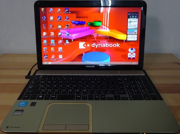 東芝 ノートパソコン dynabook T552/36GK/Cele B830 1.8GHz/4GB/500GB/BD/中古特価良品