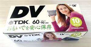 ★未開封品★ TDK miniDV 10本パック DVM60BUX10A ミニDVテープ