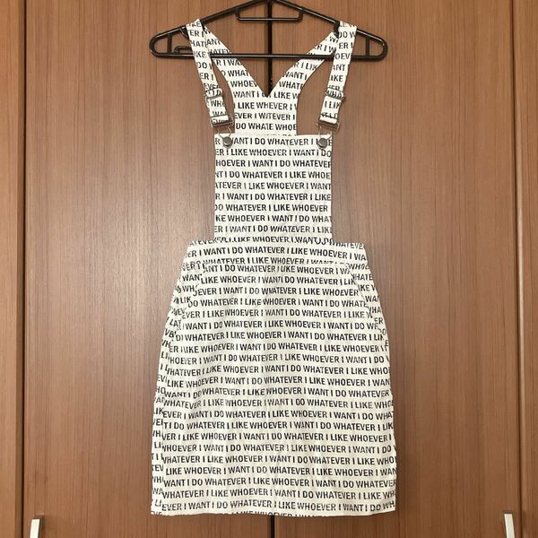 ジャンパースカート　H&M 可愛い　サロペットスカート　カジュアル