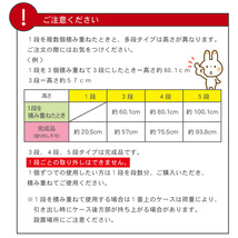 衣装ケース 収納ケース プラスチック 引き出し チェスト 5段 幅17cm 奥行45cm おしゃれ プラストベーシックFR1705（ナチュラルホワイト）_画像9