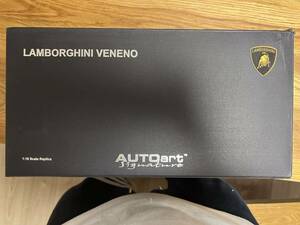 超美品　AUTOart オートアート 1/18 ランボルギーニ ヴェネーノ LAMBORGHINI VENENO (MATT BLACK) 