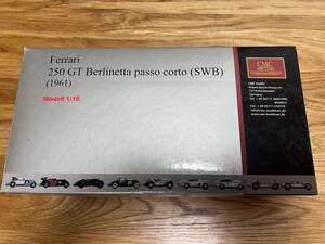 1円スタート　超美品CMC Ferrari フェラーリ 250GT Berlinetta passo corto SWB 1961 ベルリネッタ M-054 イエロー ダイキャスト ミニカー