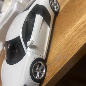 1円スタート 美品 京商 1/18 アウディ R8 ホワイト Kyosyo Audi R8 Whiteの画像5