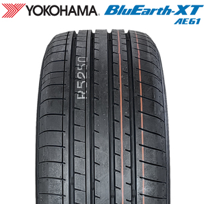 【2023年製】 YOKOHAMA 235/55R19 101V BluEarth-XT AE61A ブルーアース ヨコハマタイヤ ノーマルタイヤ 夏タイヤ 4本セットの画像1
