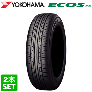 【2024年製】 YOKOHAMA 235/45R18 94W ECOS ES31 エコス ヨコハマタイヤ ノーマルタイヤ 夏タイヤ サマータイヤ 新品 2本セット