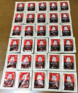 ★高濃縮極上プレミアム高麗人参茶『正官庄６年根紅参茶☆茶ラベル』《ROYAL》お試し３０袋