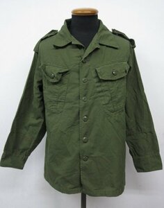 t1498　ミリタリー　コンバットコート　ジャケット　カーキグリーン系　サイズX-Short　Medium-6440　COAT,　COMBAT