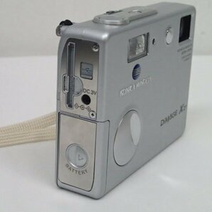 y5055 動作品 Konica Minolta DiMAGE X21 3x コンパクトデジタルカメラ コニカミノルタ 単三電池で動くデジカメの画像4