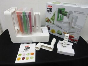 t9817　未使用保管品　OXO　GOOD GRIPS　テーブルトップベジヌードルカッター　SPIRALIZER　野菜やフルーツをヌードル状にカット