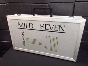 y5341 希少 レトロ 当時物 MILD SEVEN マイルド セブン アタッシュケース トランクケース ビンテージ ノベルティ 旧ロゴ 現状品