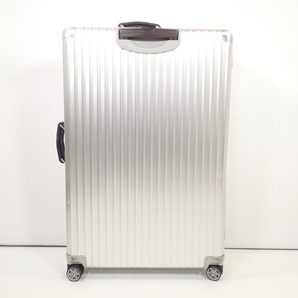 1円 RIMOWA リモワ 971.77 クラシックフライト 97L 4輪キャリーケース キャリーバッグ シルバーの画像3