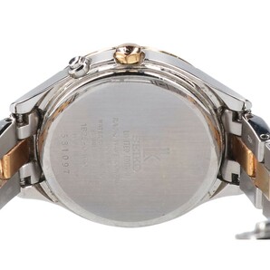 SEIKO セイコー 1B25-0AG0 LUKIAルキア 2015年プレミアム限定2700本 ダイヤインデックス＆ベゼル 電波ソーラー 腕時計 レディースの画像6