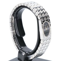 Christian Dior クリスチャンディオール シルバー D70-100 ミスディオール クオーツ 腕時計_画像4