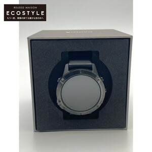 [ beautiful goods ]GARMIN Garmin 010-02158-33 FENIX6 multi sport type GPS smart watch wristwatch black men's 