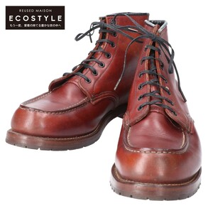 Red Wing レッドウィング 100周年限定モデル 8282 BECKMAN ベックマン モックトゥブーツ/ シューズ 8 1/2D ブラウン メンズ