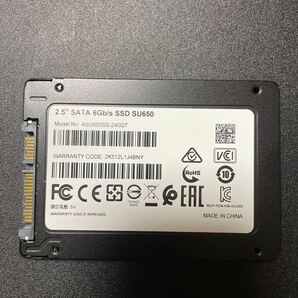 【送料無料】ADATA SSD SATA 6Gb/s SSD SU650 ASU650SS-240GTの画像2