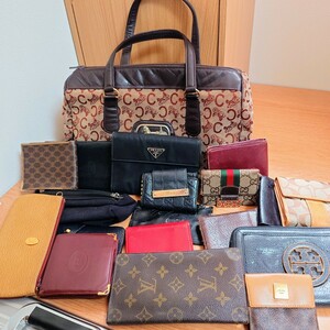 遺品整理品 ブランド 財布 バッグ LOUISVUITTON CHANEL CELINE GUCCI Cartier PRADA 大量 まとめ 