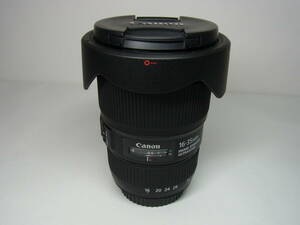 キャノン Canon EF16-35mm 4L IS USM ★フード付・カメラ専門店にて動作確認済み