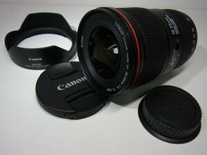  Canon Canon EF16-35mm 4L IS USM * with a hood * camera speciality shop .. operation verification ending 