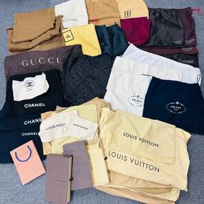 ブランド 保存袋セット Louis Vuitton GUCCI CHANEL Cartier PRADA LOEWE BALENCIAGA BVLGARI FENDI COACH ヴィトン GUCCI シャネル ロエベの画像1