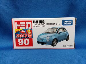 初回特別仕様 トミカ 2013 フィアット 500(赤箱90)　廃盤　未開封
