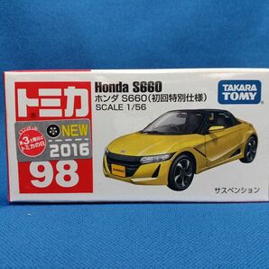 初回特別仕様 トミカ 2016 ホンダ S660 未開封