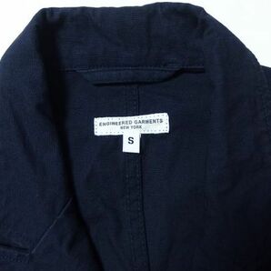 Engineered Garments エンジニアードガーメンツ Bedford Jacket Cotton Ripstop ベッドフォード ジャケット S 紺の画像7