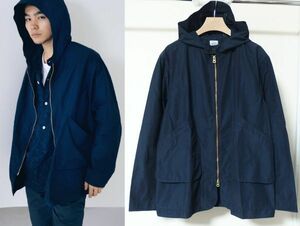 POST O'ALLS OVERALLS ポスト オーバーオールズ 2127R-CNW2 DEE Parka 2 CNW2 C/N weather navy ディー パーカー S 紺