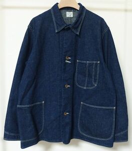 or slow orslow オアスロウ 40's COVERALL デニム カバーオール ジャケット 2 大戦モデル