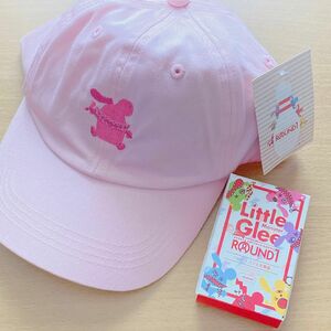 ラウンドワン リトグリ 帽子 Android スマホ充電器 ピンク