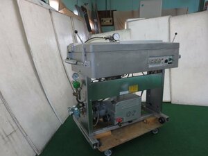 NISHIHARA vacuum packaging machine gas .. packing machine TVG-9510B 3.200V stop in business office (0429DT)7BE-14