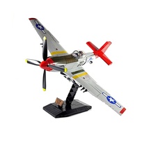 P-51Dマスタング ムスタング WWⅡ アメリカ軍 ミニフィグ ブロック戦闘機 パンツァーブロックス 送料無料 国内発送 ESシリーズ_画像8